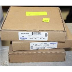 LOT OF 3 LAMINATED SISAL SPIRALS