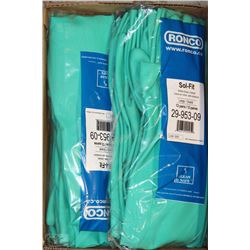 BOX OF 2 DOZEN LARGE NITRILE GLOVES