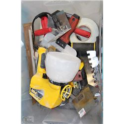 TOTE WITH WAGNER 2400PSI PAINT SPRAYER AND DRYWALL