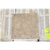 Image 1 : SIX BOXES OF 15cm X 15cm PORCELAIN STONEWARE TILE