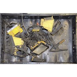 FOUR HALOGEN CLIP ON LIGHTS