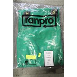 RANPRO GREEN BIB PANT WATERPROOF - SIZE 4XL