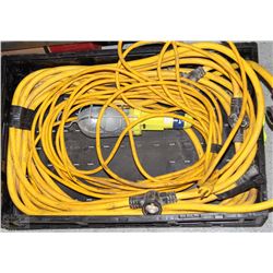 50FT INDUSTRIAL STRING LIGHT - CORD WITH NO BULBS