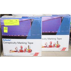 LOT OF 2 BRAND NEW ROLLS OF CONSPICUITY MARKING