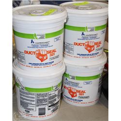 LOT OF 4 HARDCAST INDOOR/OUTDOOR WATER BASED HIGH