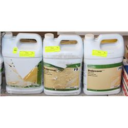 LOT OF 3 UNDERCOVER FLOOR SEALER (F9) JUGS EACH