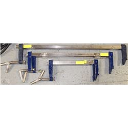 LOT OF 6 MASTERCRAFT (F) CLAMPS