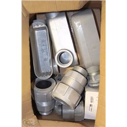 NEW COMMERCIAL ELECTRICAL SUPPLIES 2" OLL FITTINGS