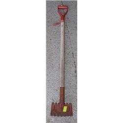 USED ROOFER SHINGLE REMOVAL TOOL "RED RIPPER"