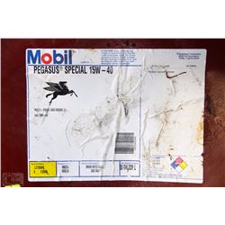 208 LITRE DRUM NEW UNOPENED 15W40 ENGINE OIL MOBIL