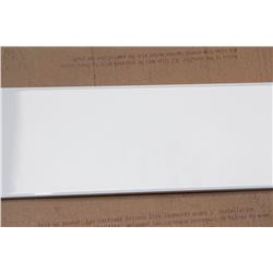 (#5) - 4" X 16" SUPER WHITE CERAMIC TILE X60