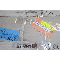 (#6) - 12" X 24" GREY CERAMIC TILE X90