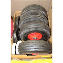 4 NEW DOLLY WHEELS AND MORE