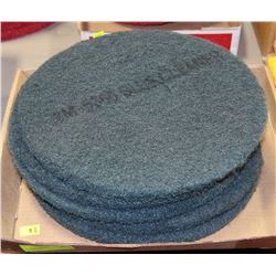 5 SCRUB PADS 13"