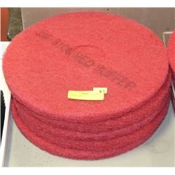 5 SCRUB PADS 13"