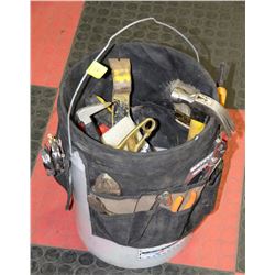 KUNY'S PAIL CADDY FULL OF TOOLS