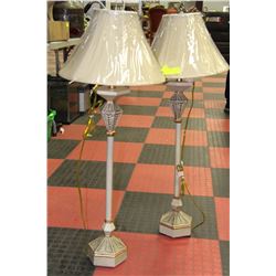 PAIR OF BUFFET STYLE LAMPS