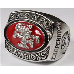 SAN FRANSISCO KAEPERNICK #7 2012 NFL CHAMPIONSHIP