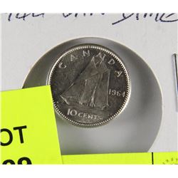 1964 CANADIAN DIME