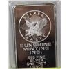 Image 1 : SUNSHINE MINTING 1-OZ SILVER BAR