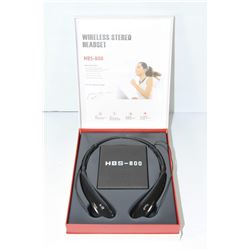 WIRELESS STEREO HEADSET HBS 800