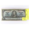 Image 1 : 1937 CANADIAN FIVE DOLLAR BANKNOTE