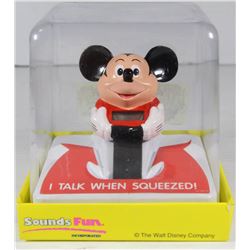 VINTAGE MICKEY MOUSE TALKING WATCH-NEEDS BATTERY