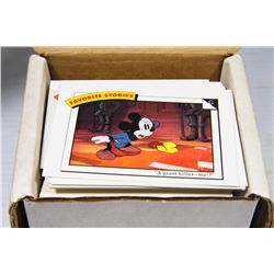 BOX OF DISNEY CARDS 1-210