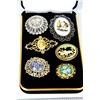 Image 1 : ESTATE COLLECTION OF SIX VINTAGE BROOCHES