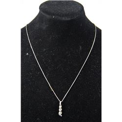 STERLING SILVER NECKLACE & PENDANT