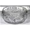 Image 1 : LARGE PIN WHEEL CRYSTAL BOWL