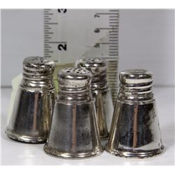 2 SETS OF INTERNATIONAL SALT AND PEPPER SHAKERS