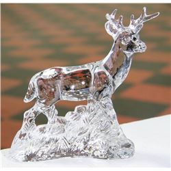 CRYSTAL BUCK DEER FIGURINE