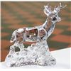 Image 1 : CRYSTAL BUCK DEER FIGURINE