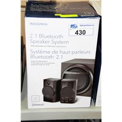 NEW IN BOX INSIGNIA 2.1 BLUETOOTH SPEAKER SYSTEM