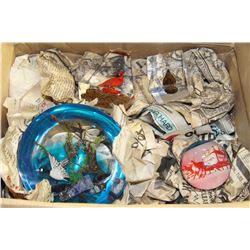 BOX OF ASSORTED PAPER WEIGHTS