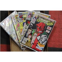 6 SPIDERMAN COLLECTORS COMICS