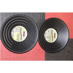 2-14" PROSPECTING GOLD PANS