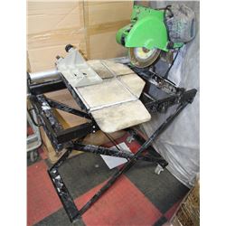 AS IS HEAVY DUTY TILE SAW WITH STAND
