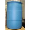Image 1 : BLUE PLASTIC RAIN BARREL