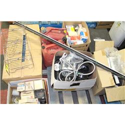 PALLET OF NEW PLUMBING, PVC PIPE,CHRYSLER