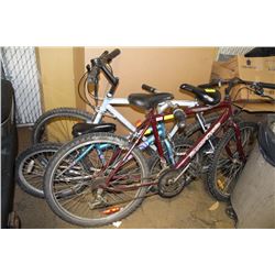 LOT OF 3 BIKES,INCL SUPERCYCLE 1500 MOUNTAIN BIKE,