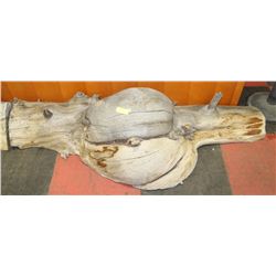 LARGE WOODEN KNOT DECORATIVE PIECE 5' LENGTH