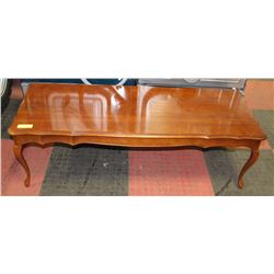 VINTAGE FRENCH PROVINCIAL COFFEE TABLE