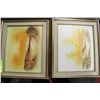Image 1 : PAIR OF SMALL FRAMED PAINTINGS