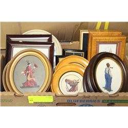 COLLECTION OF ESTATE PETIT POINT PICTURES