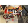 Image 1 : CARS BLAZIN SPEED BOYS BMX BIKE WITH TRAINING