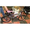 Image 1 : KINK PURPLE BMX STYLE BIKE WITH CUSTOM SEAT