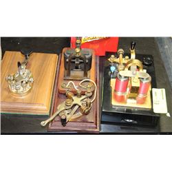 ESTATE COLLECTION OF 3 MORSE CODE INSTRUMENTS