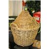 Image 1 : WICKER BASKET WITH 54L WINE BOTTLE
